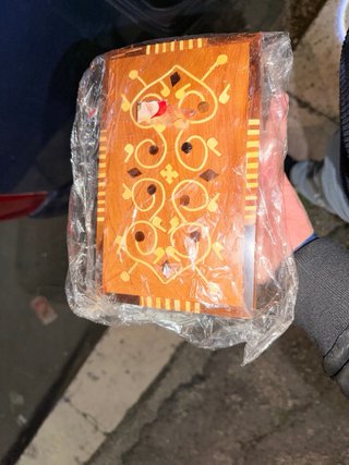Cofanetto in legno di Tuia Marocco