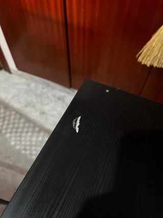 Mesa de comedor/escritorio negra