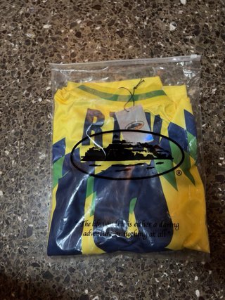 Camiseta Vintage Corteiz RTW Football Brazil