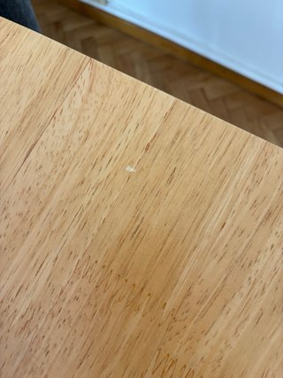 Juego Comedor 6 Sillas Madera y Tela