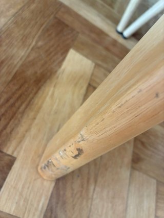 Juego Comedor 6 Sillas Madera y Tela