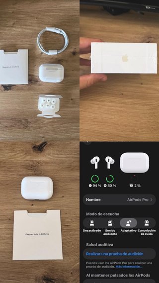 Apple AirPods Pro Blancos Cancelación Ruido