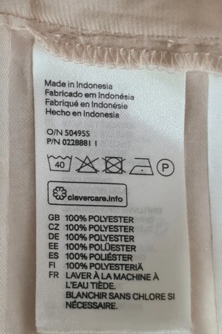 Blusa Zara Talla M Beige