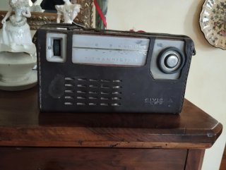 Radio Riviera Transistor Vintage con custodia