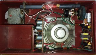 Radio Riviera Transistor Vintage con custodia