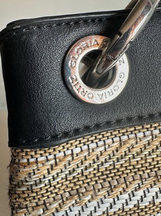 Bolso Gloria Ortiz negro y dorado