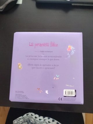 3 libros de princesas.