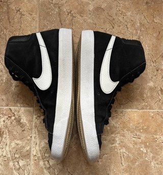 Zapatillas Nike Blazer Mid '77 Negras Blancas
