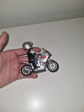 Playmobil Moteros con Moto