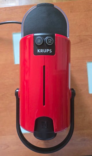 Cafetera Krups Nespresso Roja