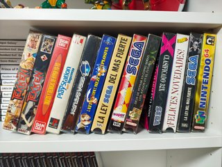 Lote 12 VHS Videojuegos Clásicos