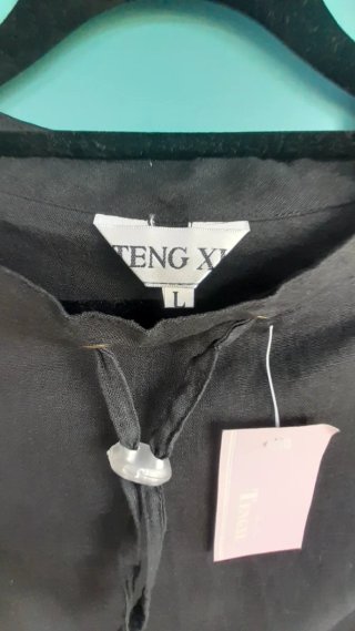 Vestito Tengxu nero taglia L