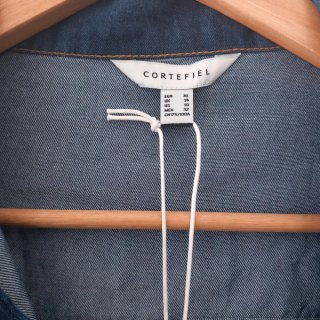 Blusa vaquera Cortefiel Talla L