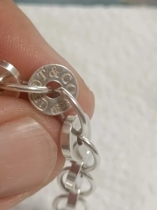 Pulsera Tiffany & Co. Circle Plata