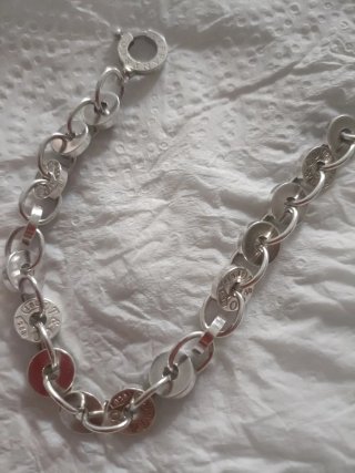 Pulsera Tiffany & Co. Circle Plata
