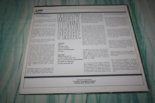 Lloyd Price - Lot of 2 LPs Misty & Power