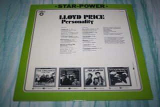 Lloyd Price - Lot of 2 LPs Misty & Power