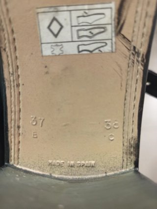 Zapatos de piel negros