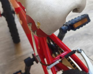 Bicicleta Infantil Roja DTB Speed 160