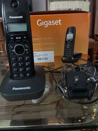 Teléfono Inalámbrico Panasonic Negro
