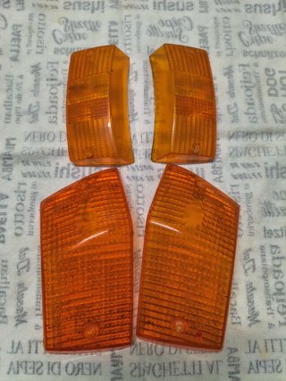 Tulipas intermitentes Vespa 200 (Naranja)
