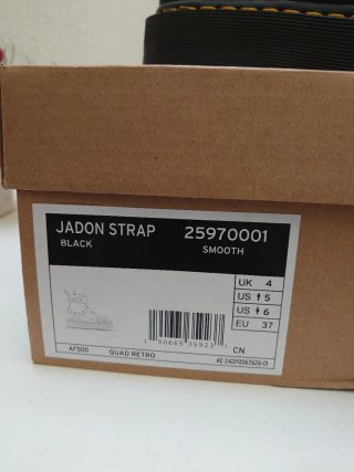 Botas Dr. Martens Jadon Strap Talla 37