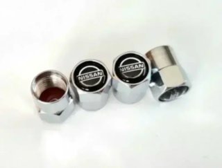 Tapones para Neumaticos Llantas con Logo Nissan