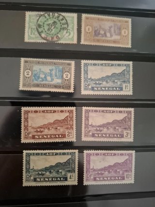 Sellos África Occidental Francesa/Senegal