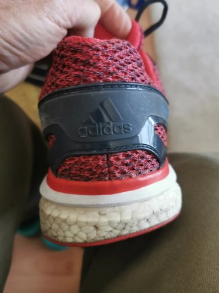 Zapatillas Adidas Talla 42.5 Negras Rojas