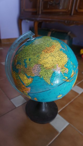 Globos Terráqueo bandeja documentos leer ver fotos