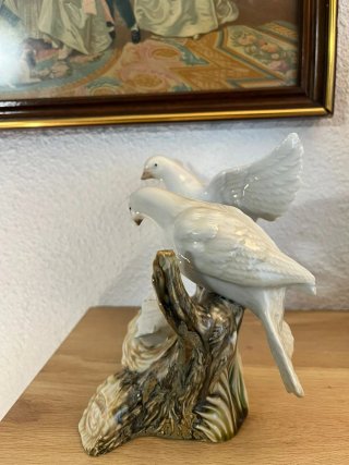Cerámica Palomas Decoradas a Mano