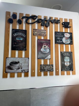 Mural Decorativo Cafetería