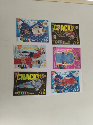 Pack 6 Cartas Fútbol Especiales