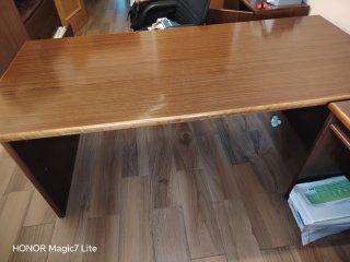 Mesa de madera 1.98x0.90x0.75