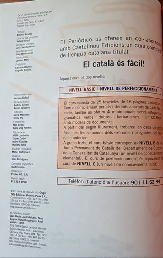 El català és fàcil! - Curs Complet - Castellnou