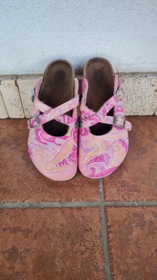 Birkenstock Bambina Tg 29 Rosa Fantasia