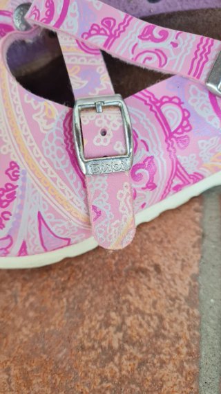 Birkenstock Bambina Tg 29 Rosa Fantasia