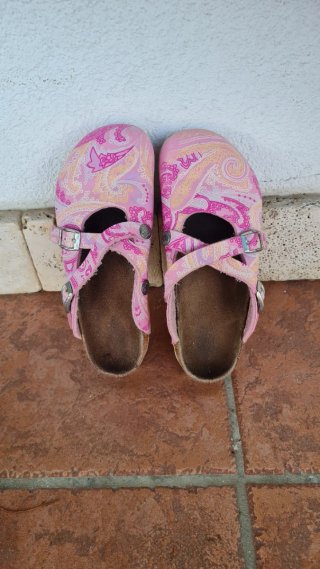 Birkenstock Bambina Tg 29 Rosa Fantasia