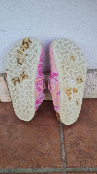 Birkenstock Bambina Tg 29 Rosa Fantasia