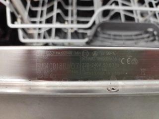 Lavavajillas Bosch - Avería reparable