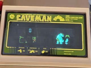 Tomy Caveman VFD completa (CIB)