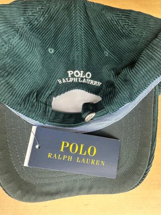 Polo Ralph Lauren Green Corduroy Cap – Classic