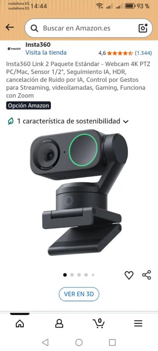 !DA SCOPRIRE! Insta360 Link 2 Webcam 4K PTZ