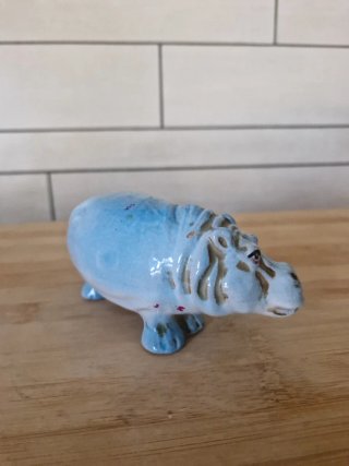 Ippopotamo Ceramica Vintage Ronco Biellese 1960