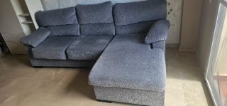 Sofá Chaiselong Gris Oscuro