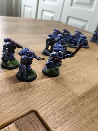 Warhammer 40k Ultramarines pequeño ejercito