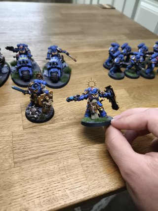 Warhammer 40k Ultramarines pequeño ejercito