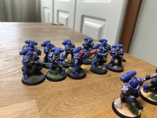 Warhammer 40k Ultramarines pequeño ejercito