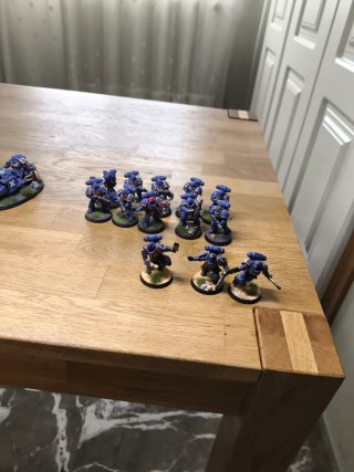 Warhammer 40k Ultramarines pequeño ejercito