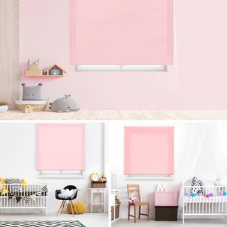 Storilla traslucida rosa per tende a rullo